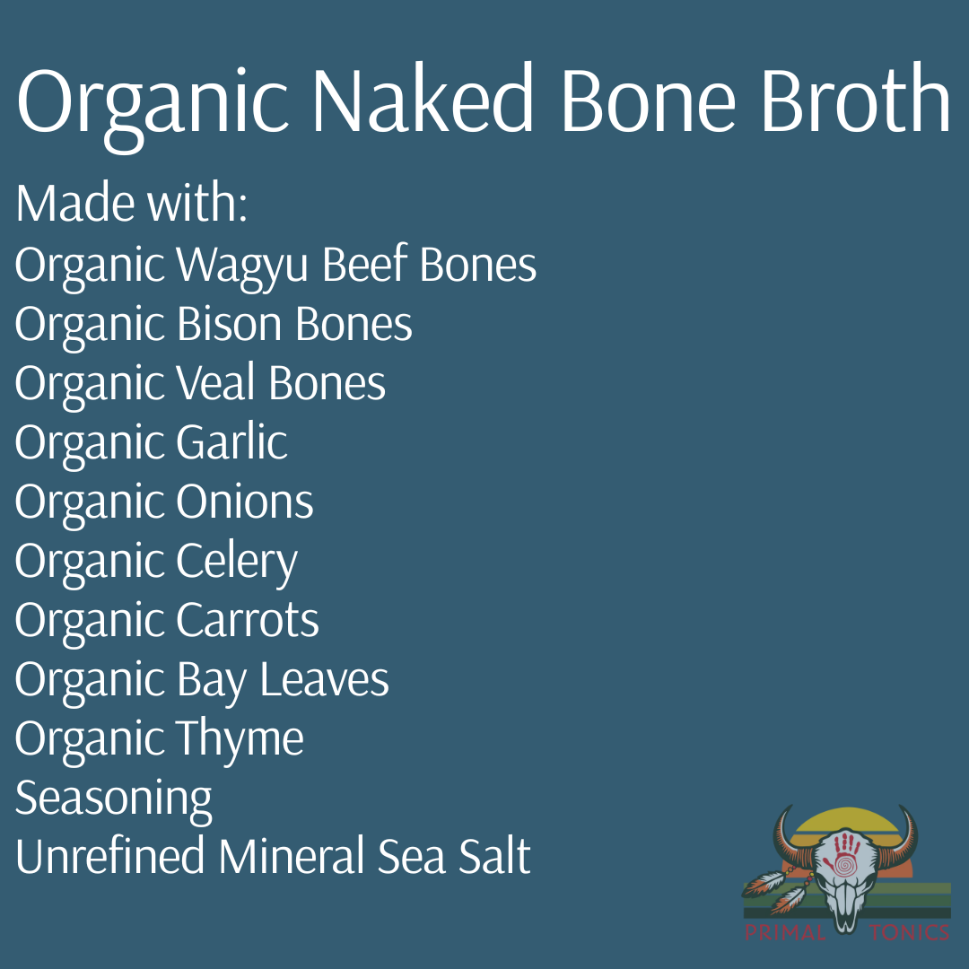 Organic Dehydrated Naked Bone Broth
